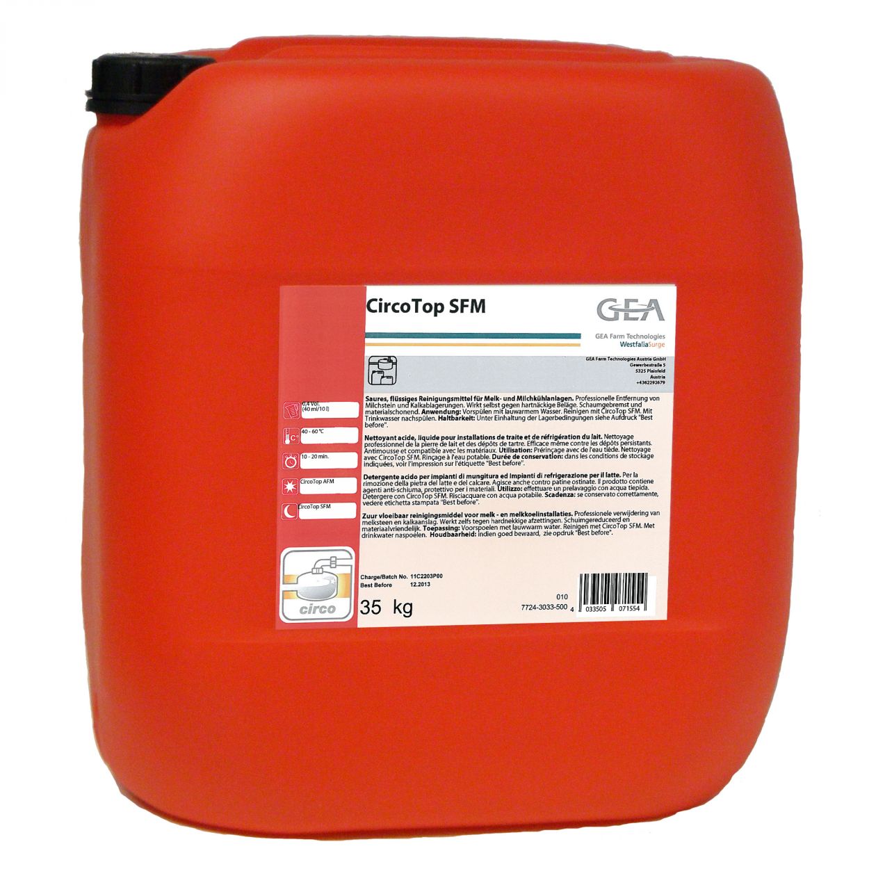 Кислотное моющее средство CircoTоp SFM  